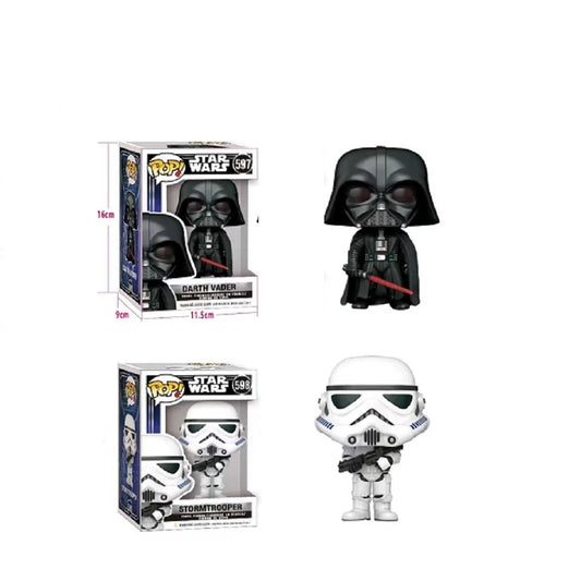 Pop Star Wars Star Wars New Classic Darth Vader Stormtrooper Toy Collection