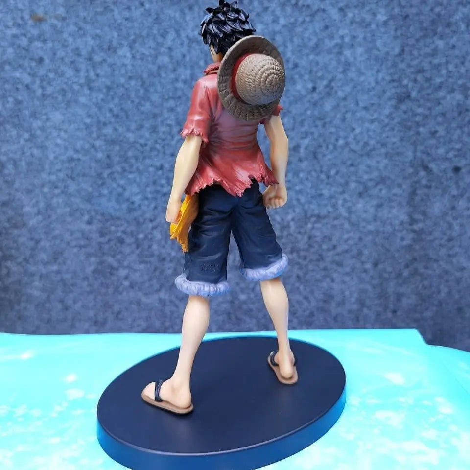 Original Genuine  Anime One Piece 15cm DXF Luffy Theatrical Edition Figural Toys Car Decoration PVC Model