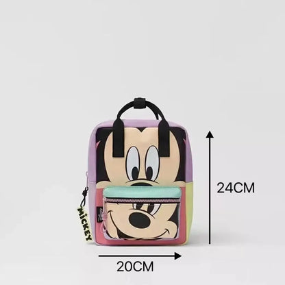 Children Backpack Small Disney Pink Mickey Mouse  School Bag