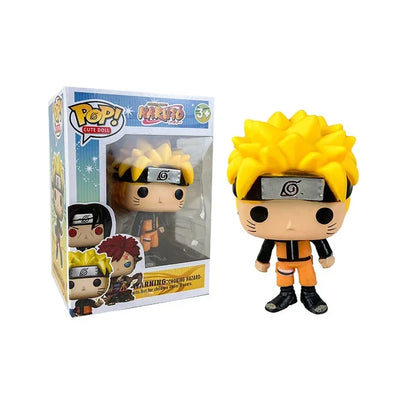 Funko POP Naruto Figure Toys Uchiha Sasuke Gaara Namikaze Minato Itachi Uzumaki Naruto Figure Ornaments Doll Model Toys