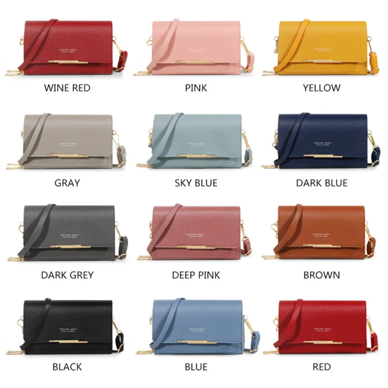 Women's Wallet Purse Korean Handbag Multi Card Large Capacity Casual Shoulder Bag Mobile Phone Packet Fashion New Style