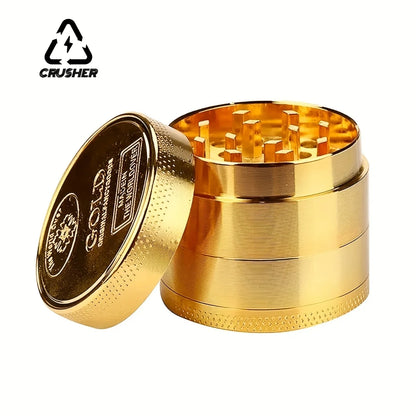 40mm 4-Layer Zinc Alloy Herbal Herb Tobacco Grinders for Smoking ,Metal Tobacco Cutting Pipe Accessories Tobacco Pipes Herb Mills