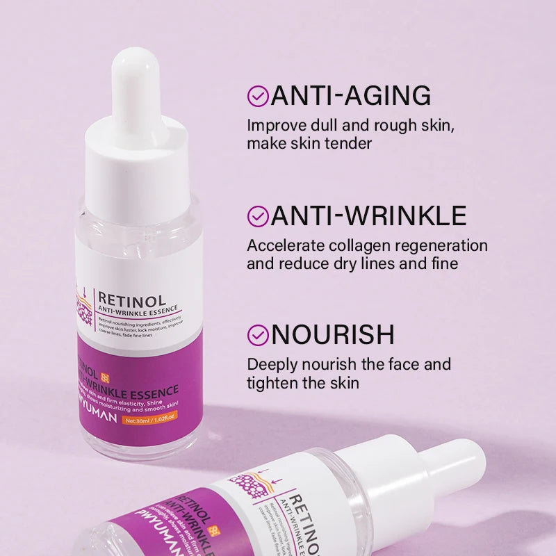 Retinol Aging Removes Wrinkles Serum.