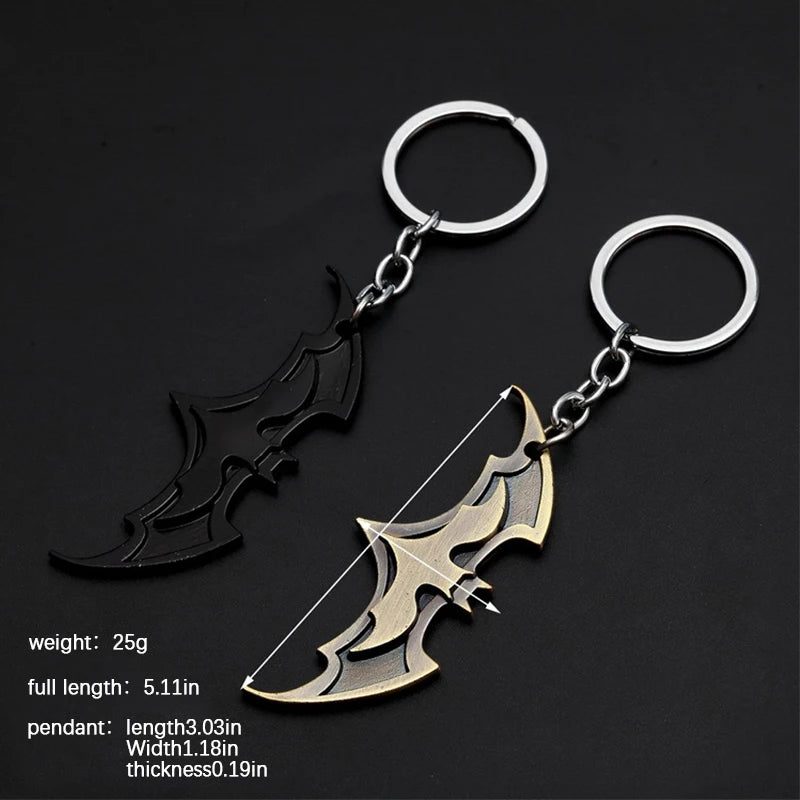 DC Batman keychain creative keychain high-end car couple keychain