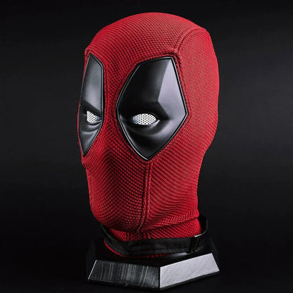 Deadpool Cosplay Mask Knitted Cotton Mesh Helmet Movie Deadpool Halloween Party Carnival Costume Props