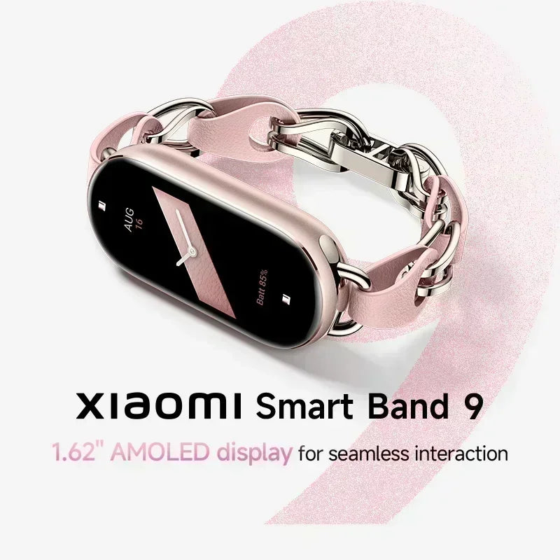 Global Version Xiaomi Smart Band 9 1.62" AMOLED Display 21-day Battery Life 150+ Sports Modes Sleep Monitoring