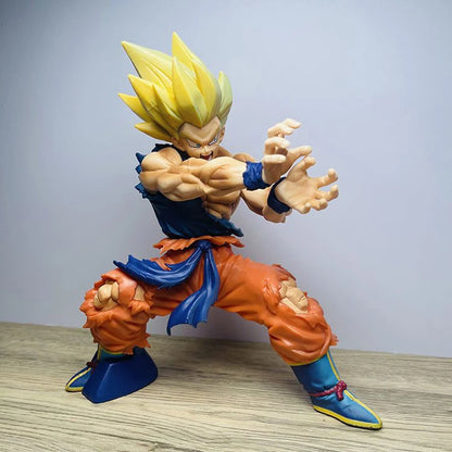 Dragon Ball Z Kamehameha Son Goku Figure Super Saiyan Kakarotto 16CM PVC Action Figures Model Dolls