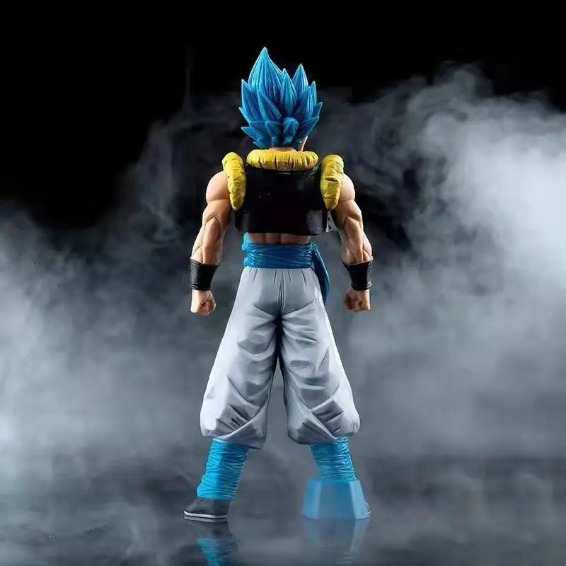 31CM Anime Dragon Ball Z Super Saiyan Blue Gogeta PVC Action Figure Model Toys