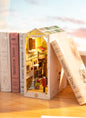 Robotime Rolife Book Nooks Series Stories In Books 4 Kinds DIY Wooden Miniature House Furniture Sakura Densya TGB01