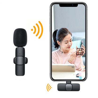 Wireless Lavalier Noise Reduction Microphone Small Microphone