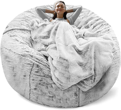 Bean Bag Cover 180 Snow Gray