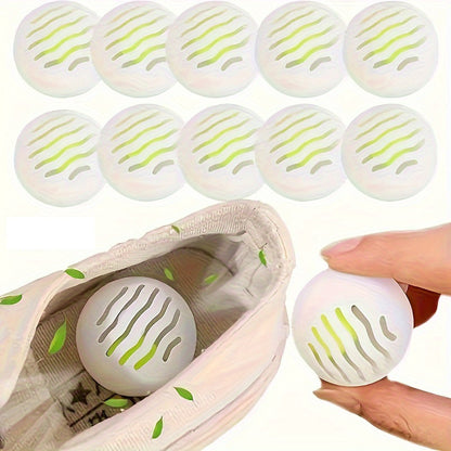 Shoe Deodorant Balls, Shoe Deodorizer, Shoe Balls Odor Eliminator, Shoe Odor Refreshing Balls Car Air Freshener Deodorizer Ball For Shoes Gym Bags Closet Locker Luggage Cabinet