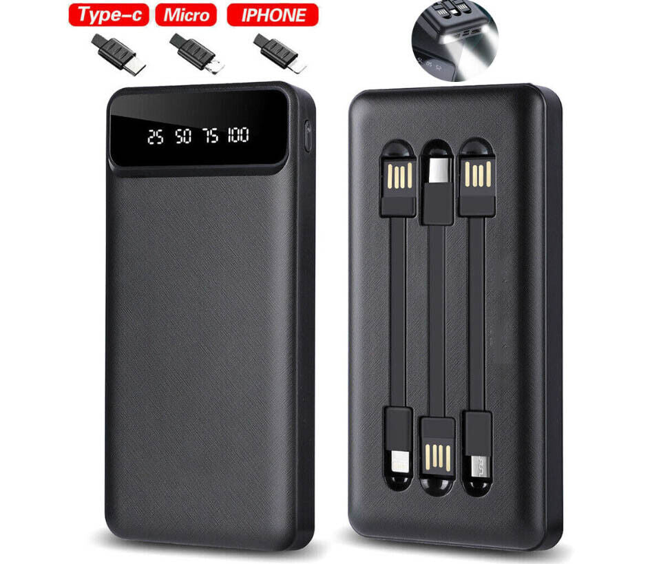 6000mah Mobile Power Bank Mobile Phone Backup Battery Convenient Charging UK Fast Shipping