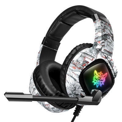 ONIKUMA K19 GAMING HEADSET RGB Light Subwoofer Wired Noise Cancelling