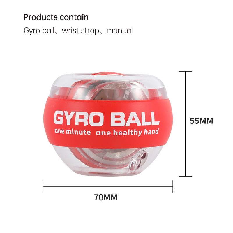 GYRO BALL Wrist Trainer Ball Auto-Start Wrist Strengthener Gyroscopic Forearm Exerciser Gyro Ball For Strengthen Arms, Fingers, Wrist Bones And Muscles