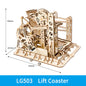 Robotime ROKR 3D DIY Wooden Puzzle Roller Coaster Children's Toys